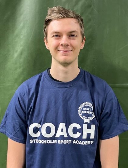 Anton, Tennistränare